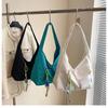 Bolso de lona para mujer (2022), bolso de hombro para estudiantes universitarias con libros en clase, bolso de compras de gran capacidad.