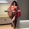 Noite Clássica Hanfu Palácio Vestido de Fênix Roupa Íntima Sexy Faixa de Barriga Vestido de Noiva Pijama Sexy Dança Voadora de Dunhuang