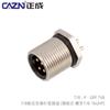 Zhengcheng 7/8 Tipo de placa de cable de soldadura Zócalo hembra frontal y trasero 3 pines 4 pines 5 orificios 6 núcleos Conector impermeable Zócalo de aviación Pcb