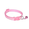 Collar para Mascota de Tela con Estampado de Huella de Pata, con Cascabel, Hebilla de Seguridad para Gatos, Ajustable para Perros y Gatos