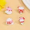 Broche de Metal Gatito Lindo Aleación Helado Cayendo Gatito Rosa Bolsa Dulce Accesorios de Decoración Insignia