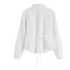 Traje estilo universitario, camisa blanca, uniforme JK para mujer, camisa de manga larga, conjunto completo, diseño que estiliza la cintura, tops de nicho.