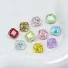 Rhinestones para Nail Art Flor de Gelo Dongzhou Quadrados de 8mm Octogonais com Base Pontiaguda Acessórios DIY Rhinestones de Cores Misturadas Rachados de Gelo Adesivos para Unhas