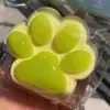 Juguete de Alivio del Estrés de PU Suave de Rebote Ultra Lento Tipo Bloque de Chocolate para Disparar y Exhibición