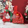 Saco de Presente de Natal Caixa de Presente Bolsa de Tricô Bolsa de Mão Saco de Presente Saco de Doce de Maçã de Natal Caixa de Embalagem de Presente