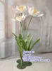 Narcisos adereços de casamento flor de guia de estrada flor de papel feita à mão flor de palco de casamento decoração de flor artificial shopping center flor de fotografia de beleza