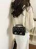 Bolsas de Alta Gama para Mujer 2026 Nuevo Estilo Bolso de Hombro para el Trabajo Moda Bolso de Hombro Cruzado Simple Bolso Cuadrado Pequeño de Lunares