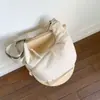 Bolso Cruzado de Tela de Nylon de Gran Capacidad para Mujer 2025 Nuevo Bolso Tote Tipo Dumpling para Mujer Bolso de Tela para Viajes Diarios Bolso de Hombro