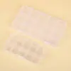 10 colores/15 colores hilo de algodón frotado a mano caja transparente 1,0 mm línea fina para texto, uso en manualidades, línea para cuentas, cuerda de mano, línea trenzada material accesorios