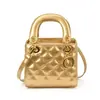Bolsas Pequeñas Acolchadas de Moda de Nicho para Mujer de Este Año, Bolso de Mano Nuevo Estilo Otoño e Invierno 2025, Bolso Lady Dior, Bolso de Hombro y Cruzado a la Moda