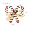 Broche Navideño Europeo y Americano Árbol de Navidad Anciano Muñeco de Nieve Broche de Aceite Goteando Broche Feliz Navidad