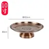 Bandeja de Ofrendas de Aleación de Cobre para Colocar Frutas Frente a Buda, Plato de Ofrendas para Adorar al Dios de la Riqueza, Bandeja de Ofrendas para el Hogar para Adorar a Guanyin, Suministros y Adornos Budistas