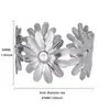 Pulsera Exagerada de Flor de Acero Inoxidable de Nuevo Estilo Transfronteriza Mariposa Exquisita Creativa Geométrico Abierto Pulsera Joyería de Empalme para Mujeres