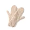 Guantes de Cachemir Gruesos, Cálidos, Cortavientos, con Nuevo Patrón Trenzado, Guantes de Cachemir Tejidos para Mujer, Comercio Exterior Transfronterizo, Venta al por Mayor