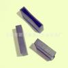Suministro puntual de fábrica 22x 3mm manguito protector de hierro cuadrado manguito de plástico PVC manguito de plástico manguito para pie