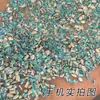 Lote Misto de Mini Unhas de Zircônia Azul Lago 5A com Base Reta Chanfrada, Lote Completo de Peças com Formato Especial de Diamantes Marquise Brilhantes, Diamantes para Nail Art de Coração