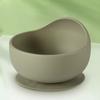 Cuenco de silicona para niños, vajilla infantil para el hogar, cuenco con ventosa, resistente a caídas, suministros maternos e infantiles, suplemento alimenticio, cuenco de caracol, plato de cena