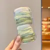 Cuerda para el pelo suave y cerosa de polvo de frijol para mujer 2025 nueva de alta elasticidad, gruesa, duradera, goma elástica sin costuras