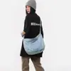 Bolsa Transversal Esportiva de Lona de Verão, Bolsa Transfronteiriça Feminina, Nova Bolsa Tote de Ombro em Jeans Lavado Primavera/Verão 2026