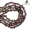 Jinghui Joyería DIY Accesorios Hechos a Mano Ojo de Tigre Rojo Natural Piedra Triturada Semiacabado Irregular Cristal Cuentas Sueltas Cuentas de Hilo