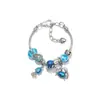 Pulsera DIY de Moda Estilo Coreano con Cadena de Hueso de Serpiente, Colgante de Luna, Estilo Bosque Minimalista, Adecuada para Estudiantes y Mejores Amigas