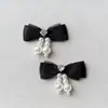 Acessórios Elegantes de Rede de Pérolas com Laço de Contas Grampo de Cabelo Capa de Celular Meias Bolsa Acessórios para Animais de Estimação Roupas de Boneca
