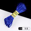 Línea 5 Nudo chino cuerda de color cuerda colgante de bádminton cuerda trenzada cuerda de mano hecha a mano DIY cuerda de flor trenzada línea trenzada línea de Jade