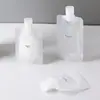 Bolsas Reutilizables para Viaje para Cosméticos, Champú, Loción, Gel de Ducha, Limpiador Facial, Bolsas Portátiles con Boquilla Exprimidora para Viajes y Viajes de Negocios