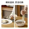 Soporte para Platos de Cocina que Ahorra Esfuerzo, Pinza para Platos, Herramienta para Platos al Vapor, Pinza Antideslizante para Tazones, Pinza Antiescaldado para Platos, Protección para Manos, Aislamiento Térmico