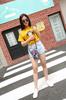 Estilo coreano Multi-Camada Mini Celular Bolsa Bolsa Moeda Flor Pano Bolsa Embreagem Bolsa Nova Chegada Ombro Único Crossbody Bolsa de Braço Feminino