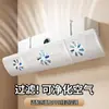 Nuevo Deflector de Viento para Aire Acondicionado Montado en Pared Guía a Prueba de Viento para Flujo Directo Accesorio Universal para Aspas de Ventilador Ventilador de Refrigeración