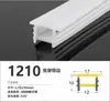 Tira de Luz de Silicona LED, Tira de Luz de Neón de Silicona Impermeable con Canal de Luz Lineal Embebido Flexible