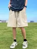 Pantalones Cortos Casuales para Hombre 2026, Pantalones de Seda Helada de Longitud Media, Pantalones Cortos Versátiles para la Playa, Secado Rápido Estilo Delgado de Verano de Seda Helada