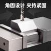 Pinzas de Boca Plana de Ángulo Fijo Quan Feng Fresadora CNC Pinzas de Boca Plana de Servicio Pesado Quanfeng Mordaza de Mesa de 8 Pulgadas Accesorio Grado Industrial