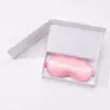 Caja de Regalo de Máscara de Ojos de Seda Artificial Doble Cara, Máscara de Dormir Bloqueadora de Luz, Máscara de Ojos para Viajes y Descansos de Almuerzo en la Oficina, Máscara de Ojos de Aviación al por Mayor
