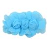 Novo tecido de chiffon feito à mão flor DIY acessórios de cabelo combinação de botão de flor tridimensional acessórios de joias decorativas para sapatos e chapéus