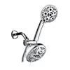 Juego de Ducha para Baño Europeo y Americano al por Mayor Amazon 8+1 Funciones Cabezal de Ducha de Mano Booster Ducha Superior de 8 Funciones