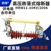 Interruptor de fusible de desconexión de caucho de silicona compuesto para exteriores de alto voltaje Hrw11-10/12Kv/200A