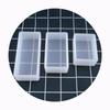 Molde de silicona cuboide cuadrado de resina epoxi diy gota de cristal cubo alto espejo adornos de joyería hechos a mano