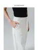 Jeans Blancos de Cintura Alta de Pierna Ancha de Moda Imprescindibles/Estilo Diseñador para Mujer, Pantalones Sueltos de Largo Hasta el Suelo, Estilo de Moda Primavera 2026