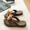 Chanclas Populares de Verano de Eva para Mujer, Adecuadas para Viajes al Aire Libre, Lindo Diseño de Oso de Dibujos Animados, Cómodas, Resistentes al Desgaste, No Cansan, Pantuflas de Alta Calidad