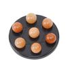 Gema de Cristal Natural Mini Matriz de Siete Estrellas Disco de Siete Estrellas Adornos de Cuentas Redondas Estrella de Siete Hombres Feng Shui Hogar Adornos de Joyería