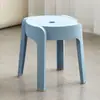 Taburete Bajo Infantil para el Hogar Banco Pequeño Silla para Adultos Plástico Engrosado Sala de Estar Baño Deslizante Taburete de Baño Taburete de Baño