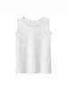 Camisola Blanca Dulce y Picante para Mujer, Nuevo Estilo Francés Verano 2026 Top Negro Delgado sin Mangas