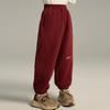 Calça Comprida para Meninas Outono e Inverno 2023 Nova Calça Casual Infantil Calça de Lã Calça de Moletom de Inverno para Bebê