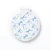 Espejo Pequeño Personalizado con Tapa abatible, Espejo de Maquillaje, Espejo Redondo Pequeño, Espejo Plegable Mini, Espejo de Bolsillo Portátil, Se Puede Imprimir con Logo