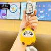 Llavero de Luz Nocturna de Panda Durian de Juego de Moda Adornos de Modelo Hechos a Mano de Muñeca Durian Colgante de Muñeca Durian