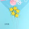 Fada Pequena Camada Dupla Plug-in Princesa Espuma EVA Esponja Bandeira Príncipe Bolo Sobremesa Mesa Decoração de Confeitaria