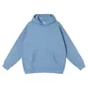 Sudadera con capucha de forro polar pesado de 350 g para hombre, corte holgado, color liso, con capucha, estilo para ir al trabajo y casual, versátil, prenda exterior estilo pareja