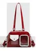Bolsa Ita de Design Nicho Estilo Japonês e Coreano, Grande Capacidade, Adequada para o Trabalho, Simples e Versátil para Uso Diário, Bolsa Tote de Ombro Único Transversal